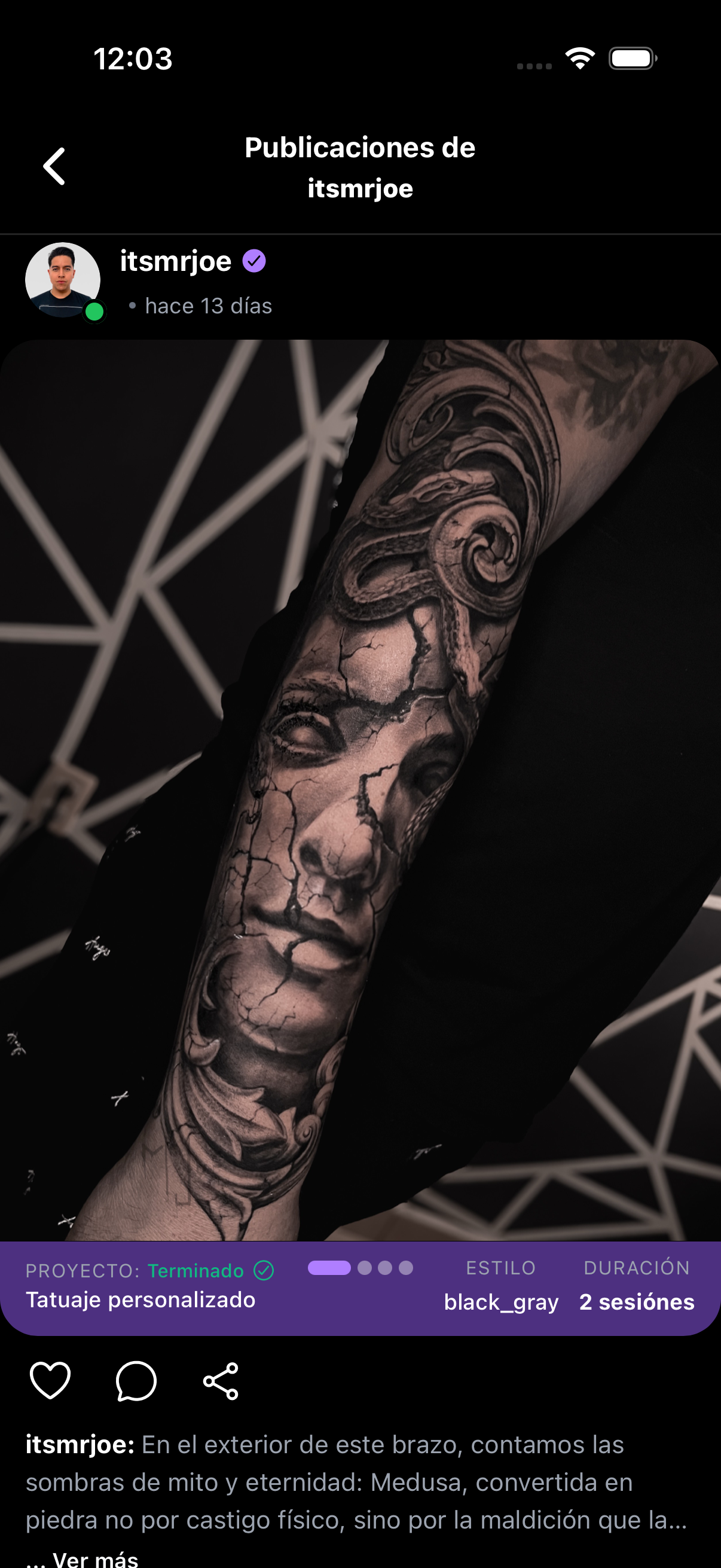 Tus posts según el estilo y sesiones