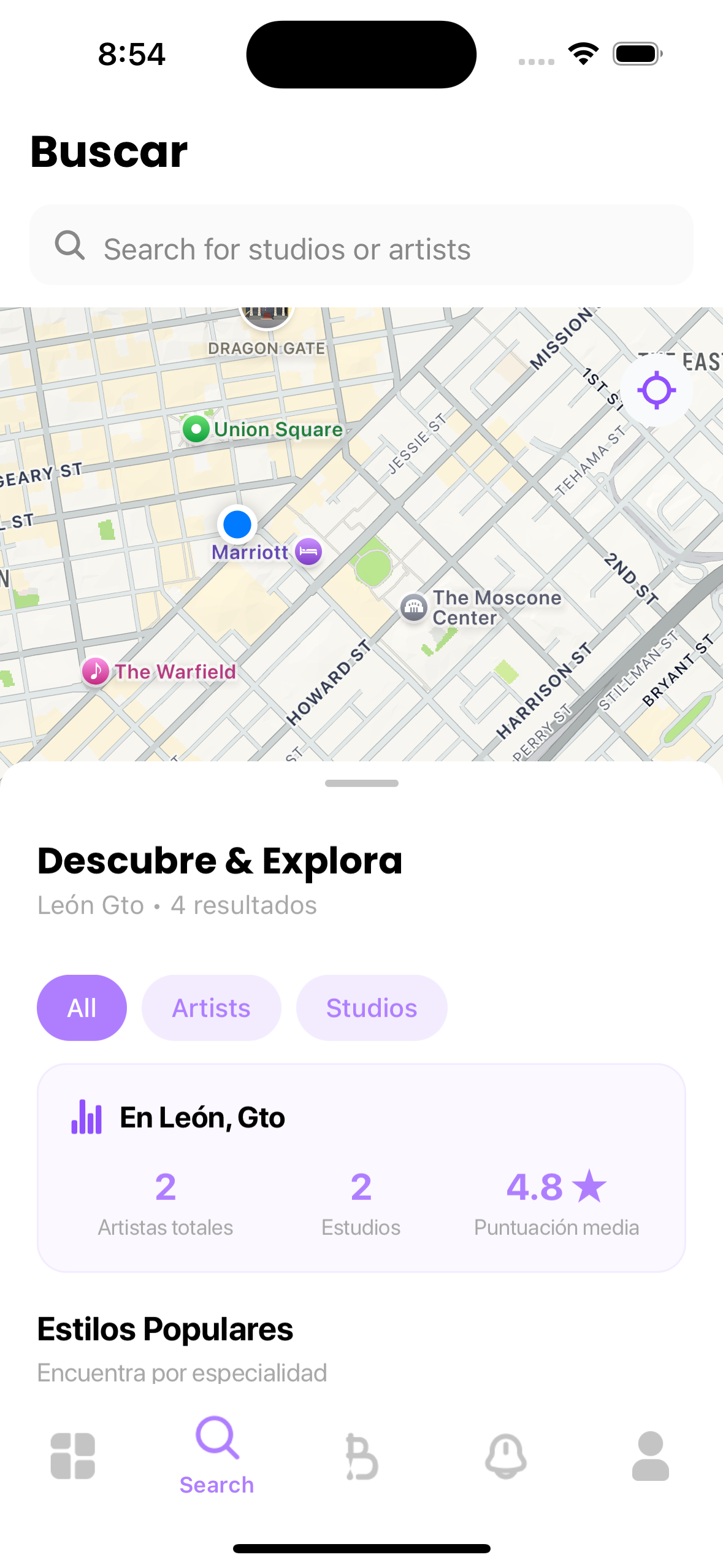 Encuentra cerca de ti